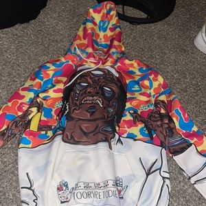 Colorful A$AP Rocky hoodie